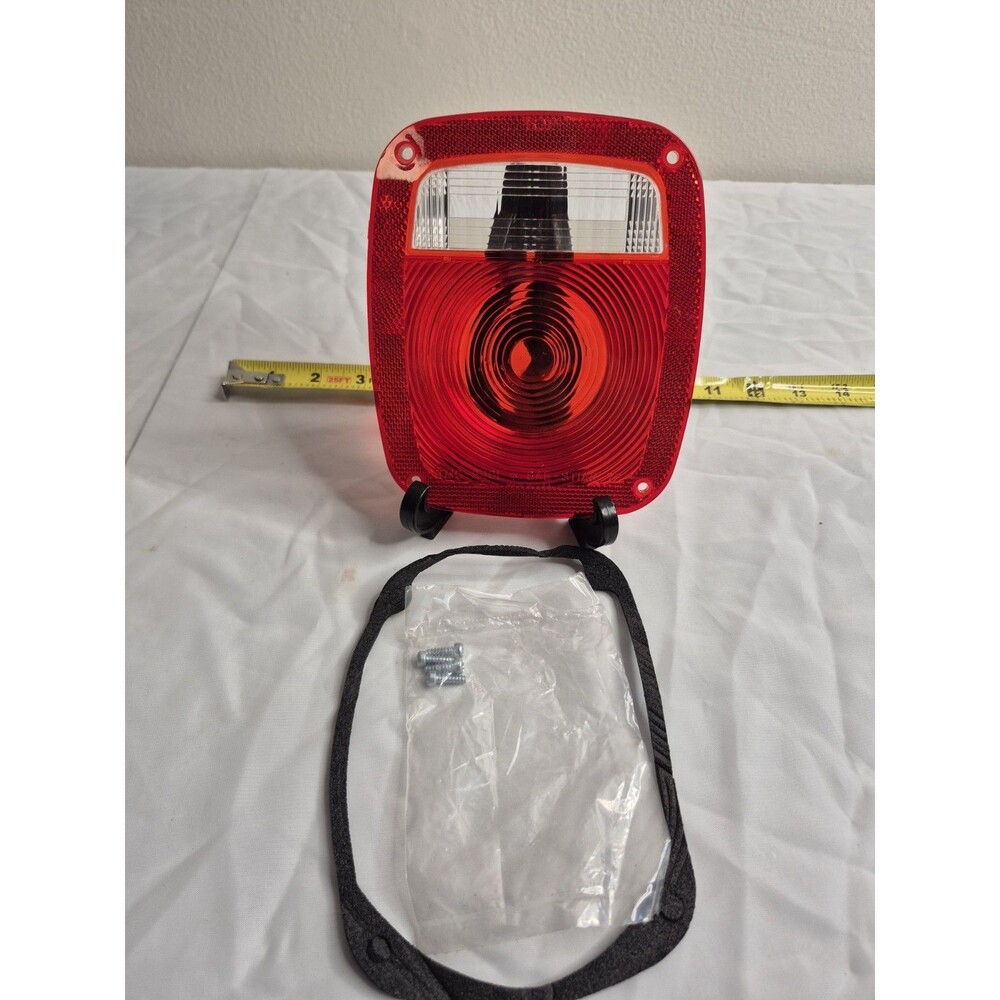 Vintage TMC-2401 Trailer Tail Light Lens SAE-STIAR-75 NOS With Gasket &...
